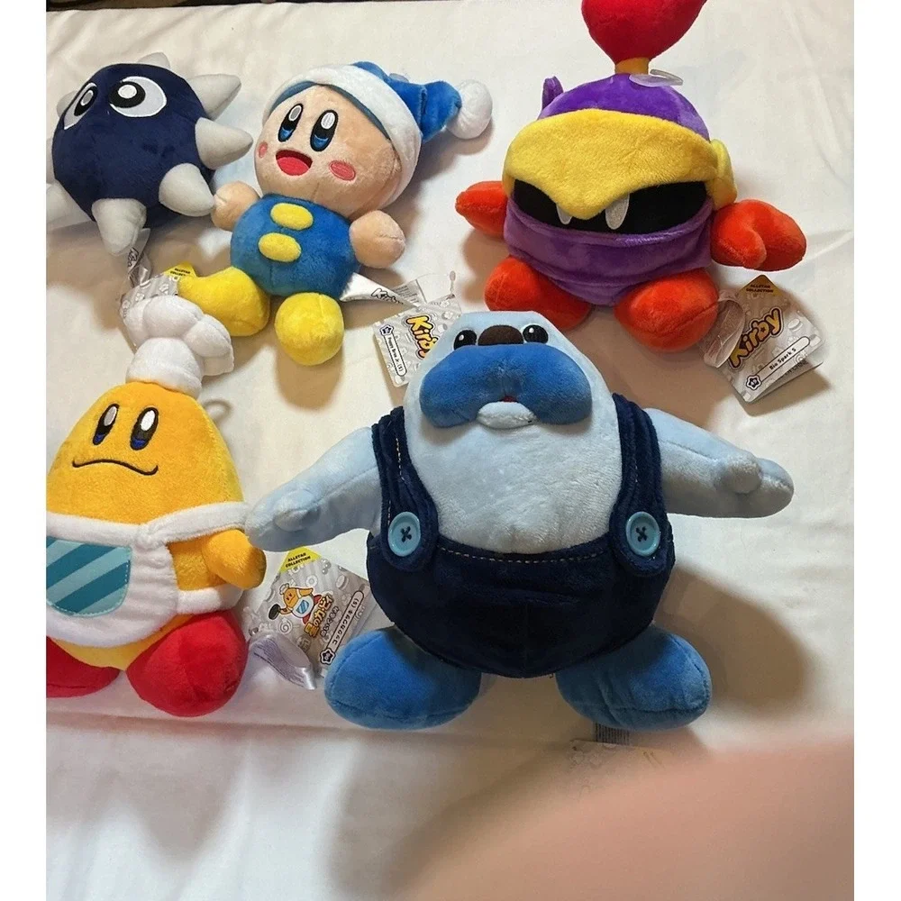 Kirby Enemies Plush Lot 5 Sanei New With Tags Poppy Bros Jr Kawasaki Bio Spark